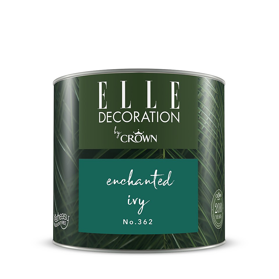 ELLE Decoration by Crown Flat Matt Paint Enchanted Ivy - Tester 125ml