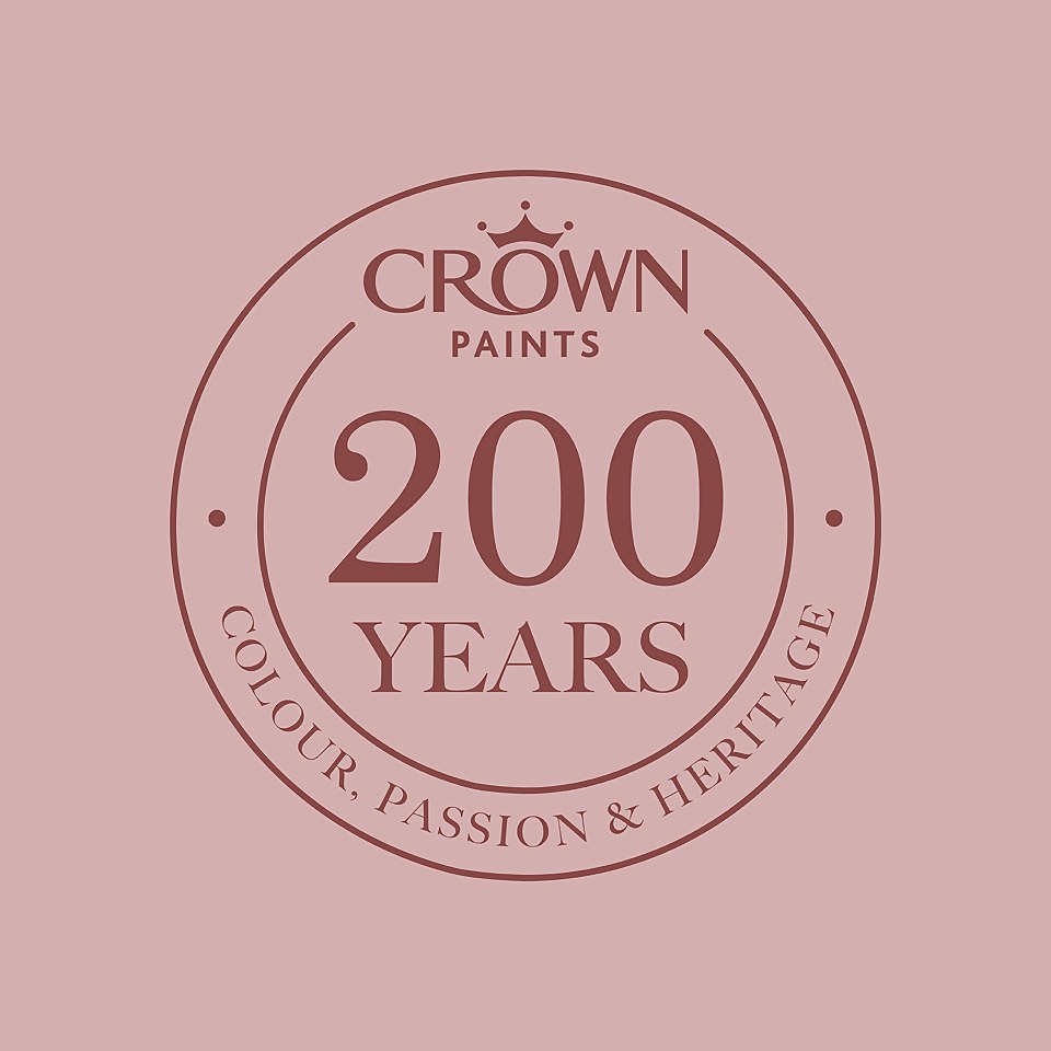ELLE Decoration by Crown Flat Matt Paint Colourfast - Tester 125ml