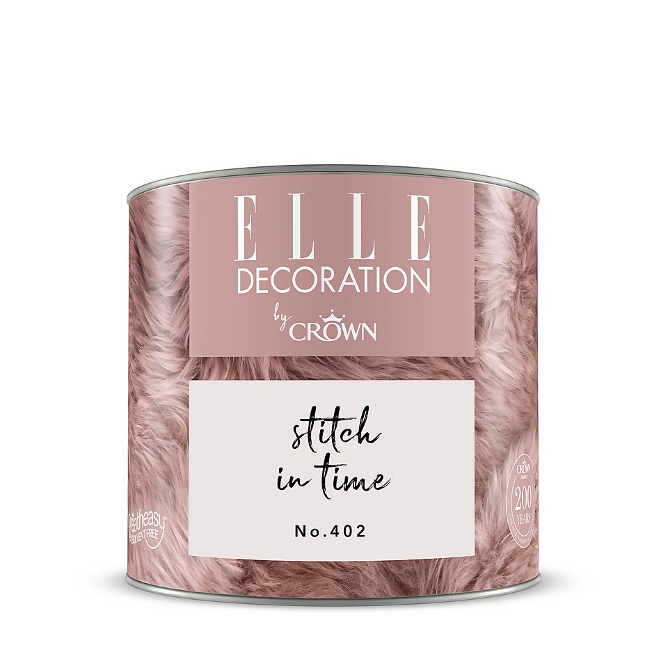 ELLE Decoration by Crown Flat Matt Paint Stitch In Time - Tester 125ml