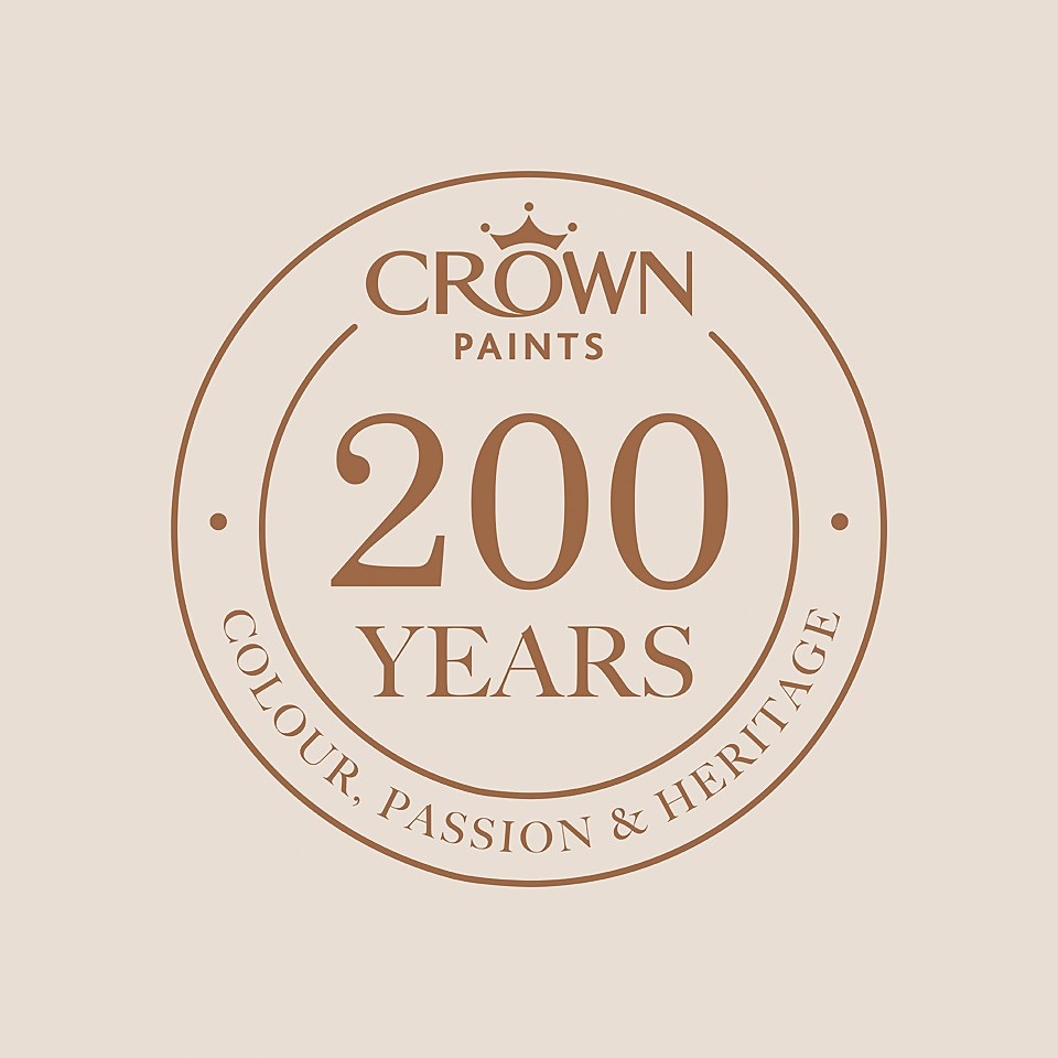 ELLE Decoration by Crown Flat Matt Paint Powder Brush - Tester 125ml
