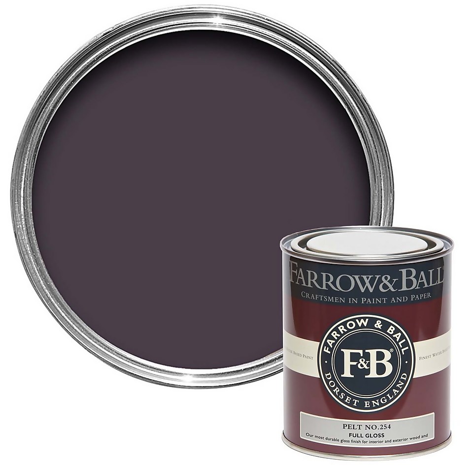 Farrow & Ball Full Gloss Paint Pelt No.254 - 750ml