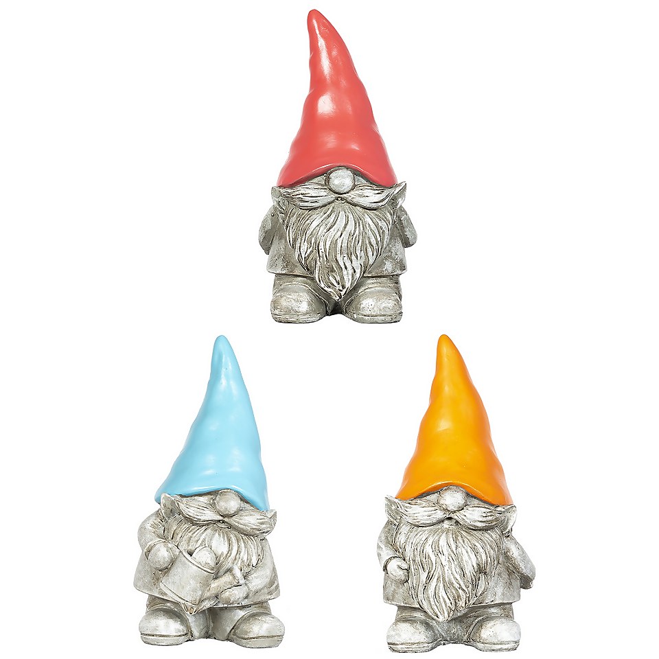 Contemporary Resin Gnome - 18cm