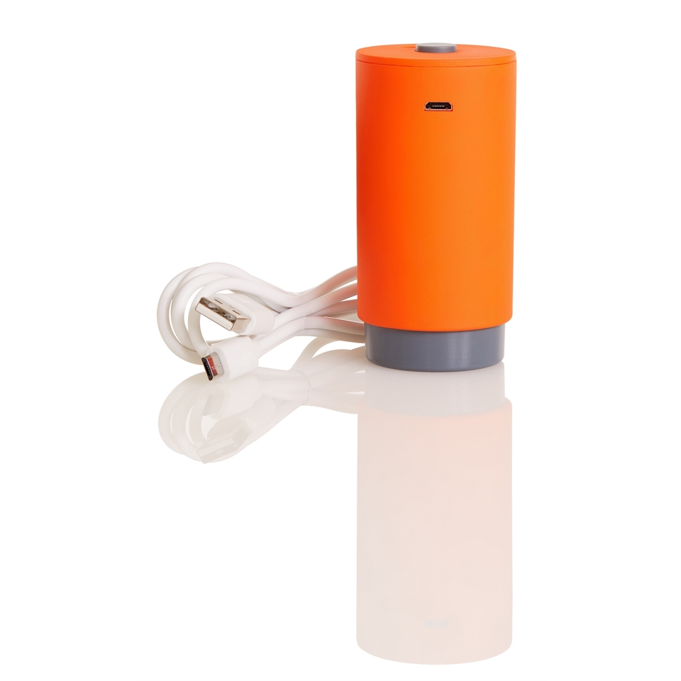 Vac Pack Go Portable Vacuum Storage Bag Orange White Grey Homebase
