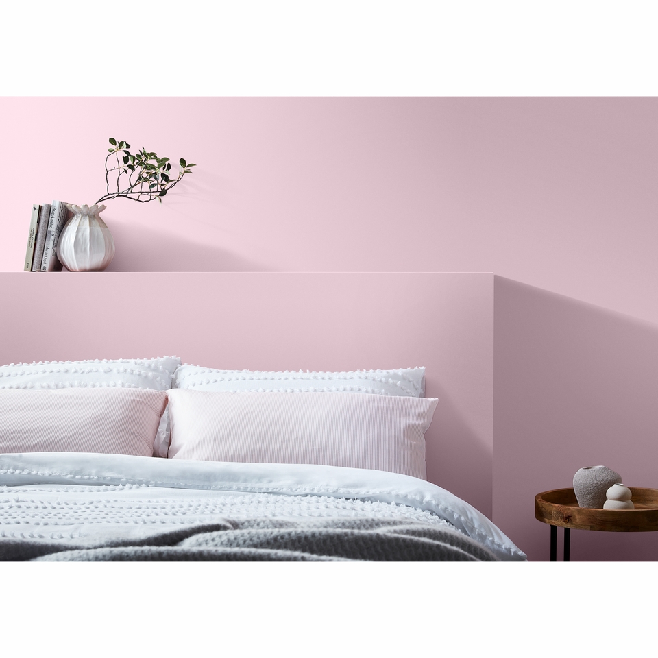 Homebase Silk Emulsion Paint Angel Pink - 2.5L