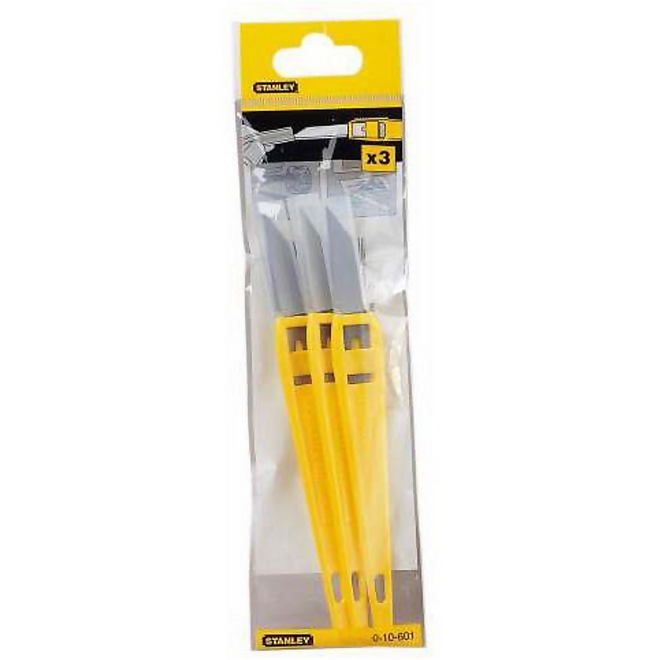 Stanley Disposable Craft Knife x 3