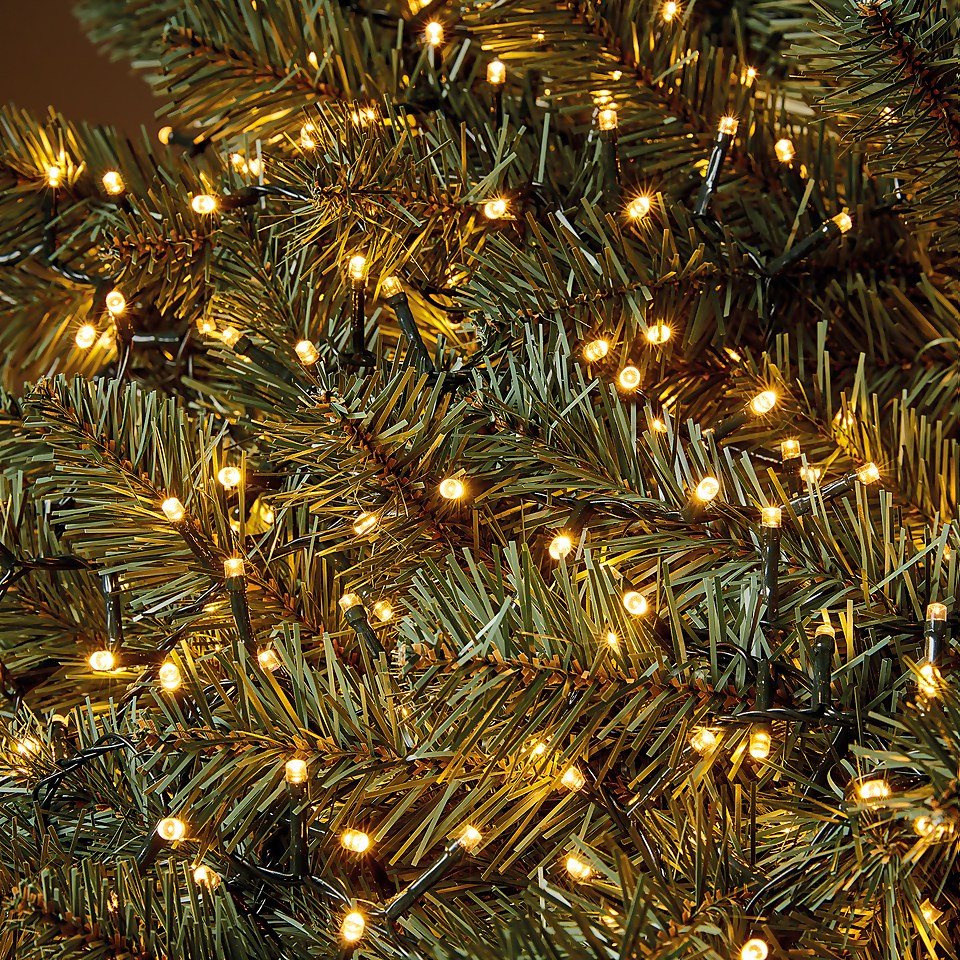 800 LED String Christmas Tree Lights - Warm White