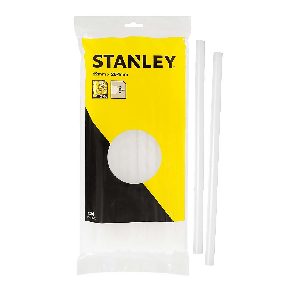 STANLEY General Purpose 12x254 mm Glue Stick – Pack of 24 (STHT1-70432)
