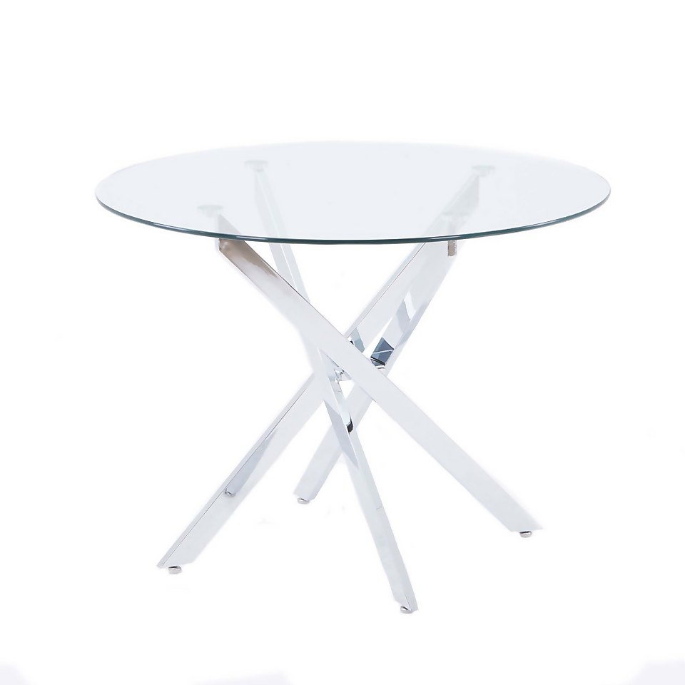 Sloane Glass Round Table