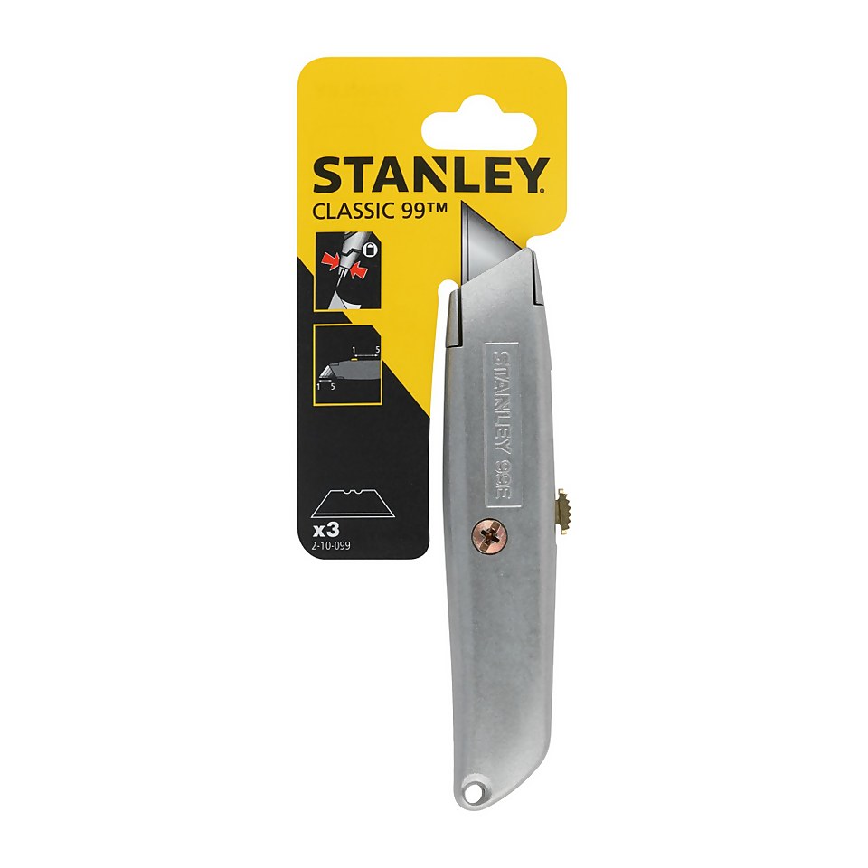 Stanley 99E Knife with 3 Standard Blades