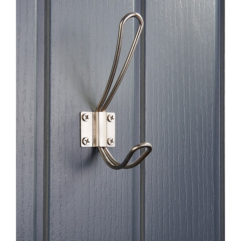 Wire Hook - Satin Nickel