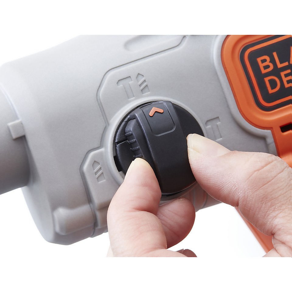 BLACK+DECKER 18V Cordless SDS Plus Hammer Drill with Kit Box (BCD900D1K-GB)
