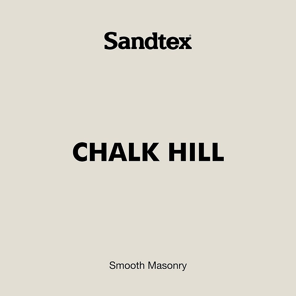 Sandtex Ultra Smooth Masonry Paint Chalk Hill - Tester 150ml