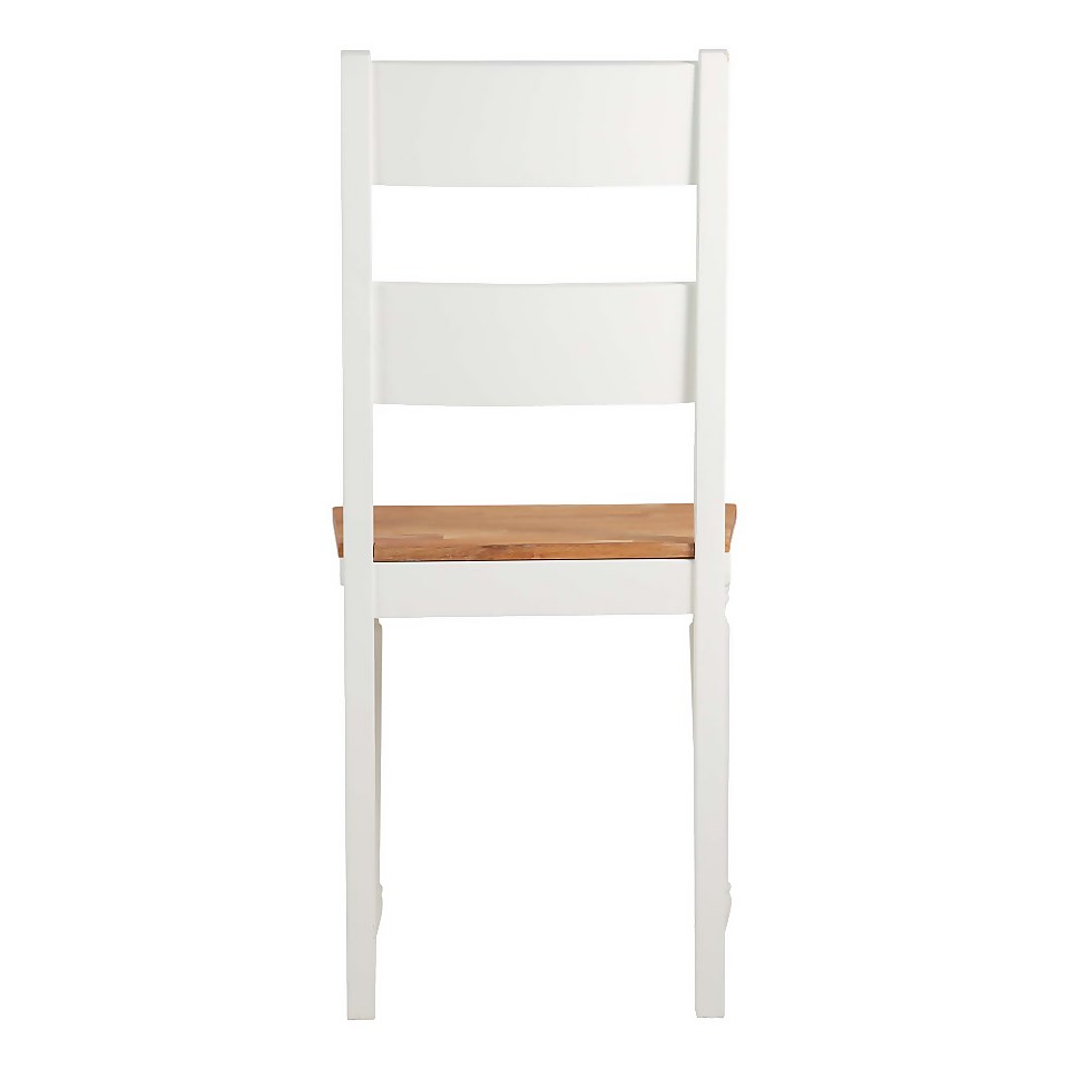 Laura Ladder Back Dining Chair - Set of 2