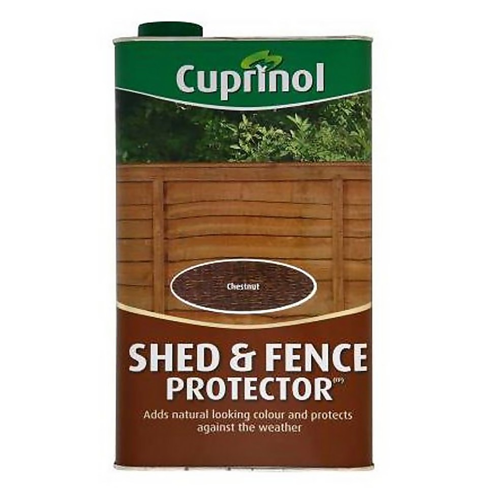 Cuprinol Shed and Fence Protector Chestnut - 5L