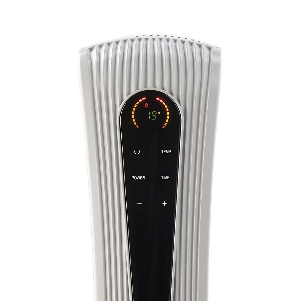 Stylec 2400W Convection Heater with LED Display Timer