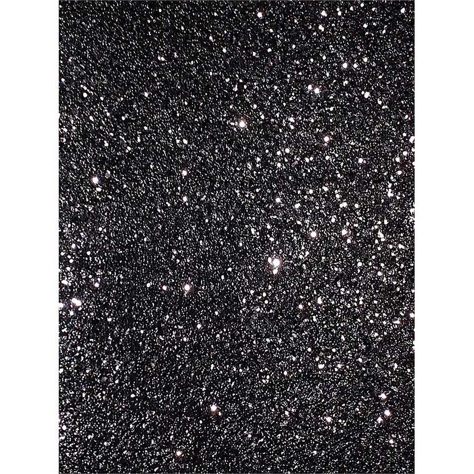 Arthouse Sequin Sparkle Black Wallpaper
