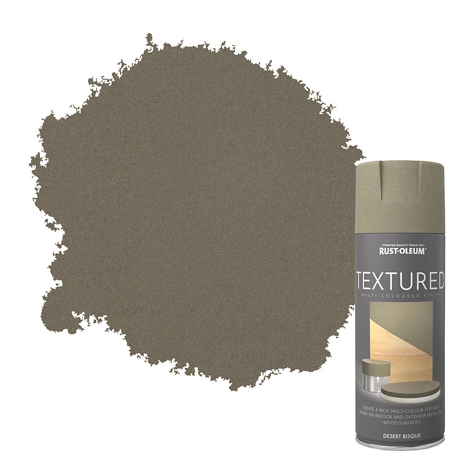 Rust-Oleum Textured Spray Paint Desert Bisque - 400ml