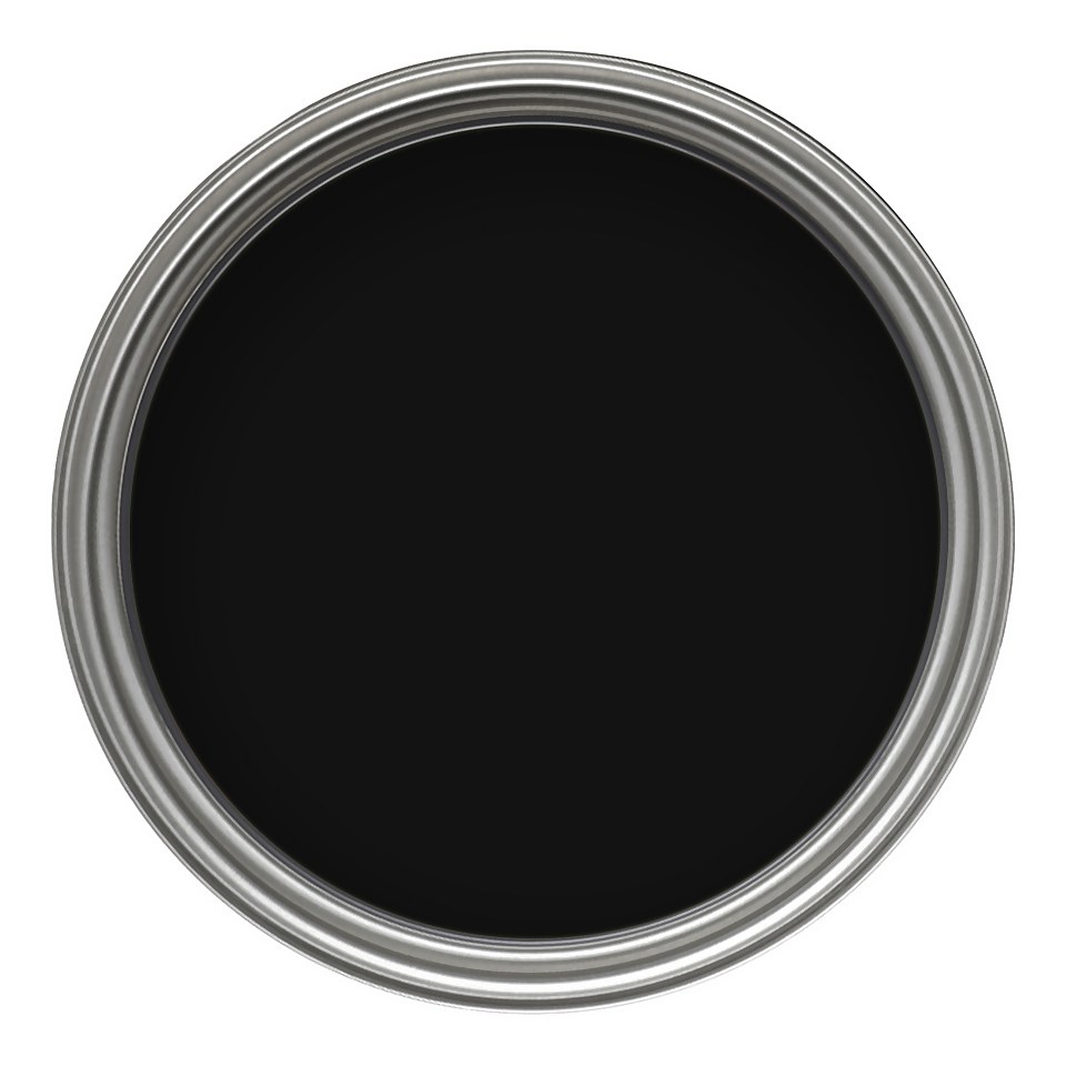 Sandtex 10 Year Gloss Paint Charcoal Black - 750ml