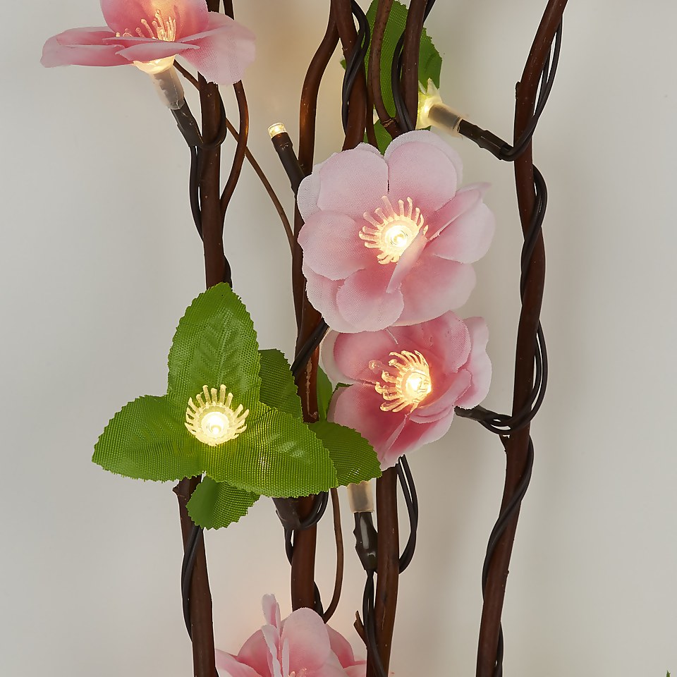 100cm Blossom Battery Twig Lights