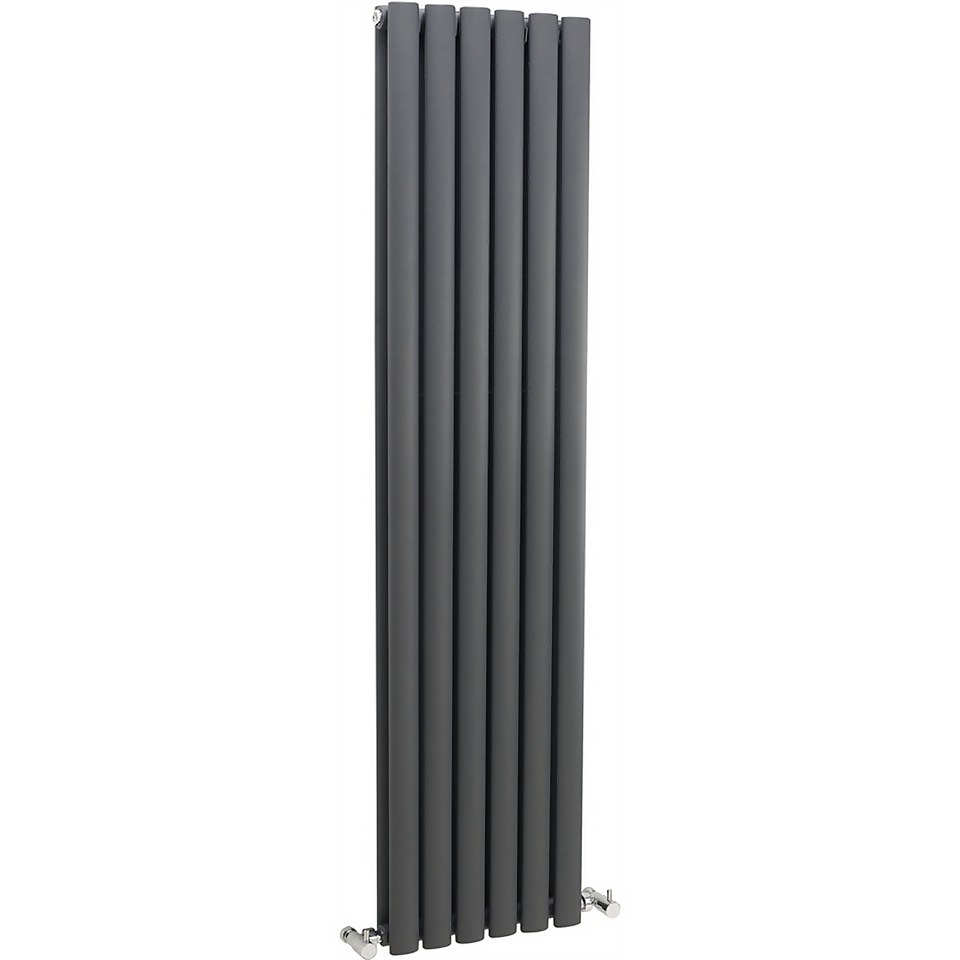 Balterley Embrace Double Panel Radiator - 1500 x 354mm - Anthracite