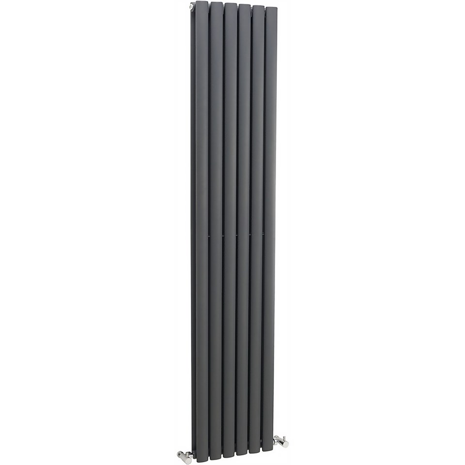 Balterley Embrace Double Panel Radiator - 1800 x 354mm - Anthracite