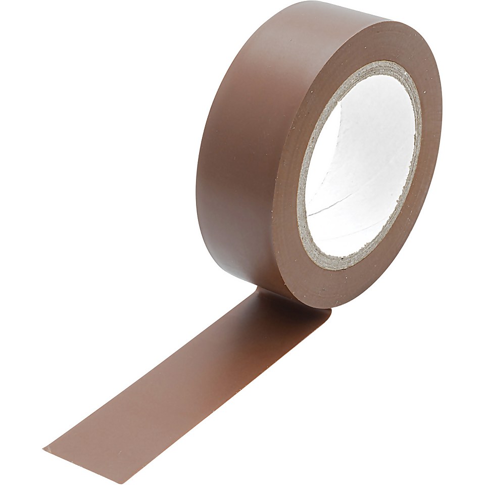 Masterplug Insulation Tape 10m Brown