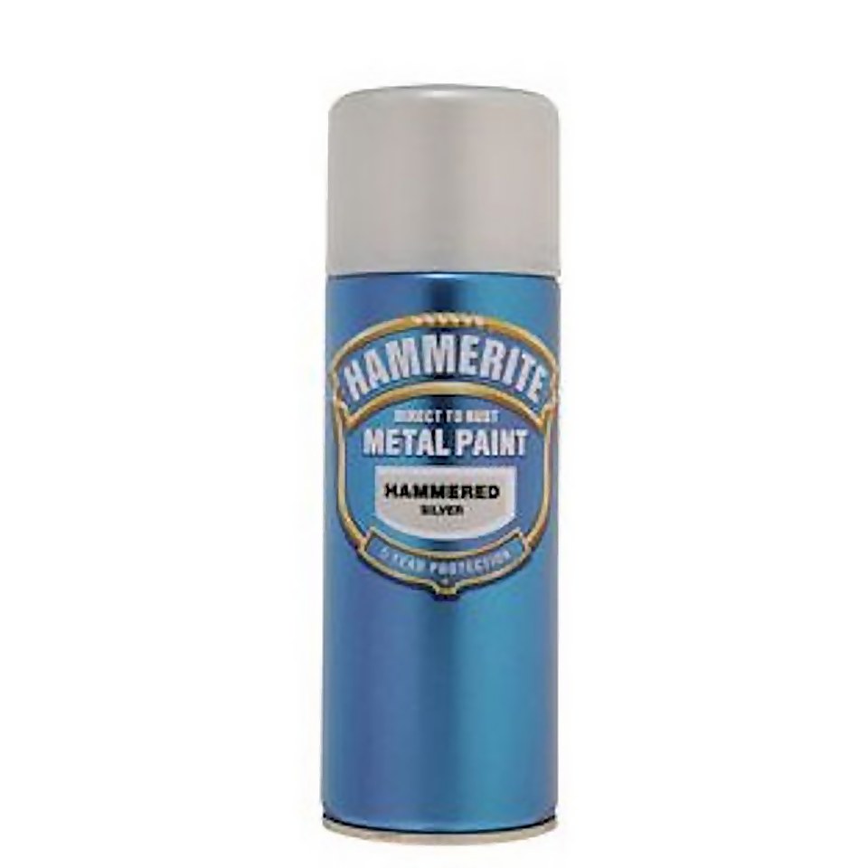 Hammerite Spray Paint Silver Grey - 400ml