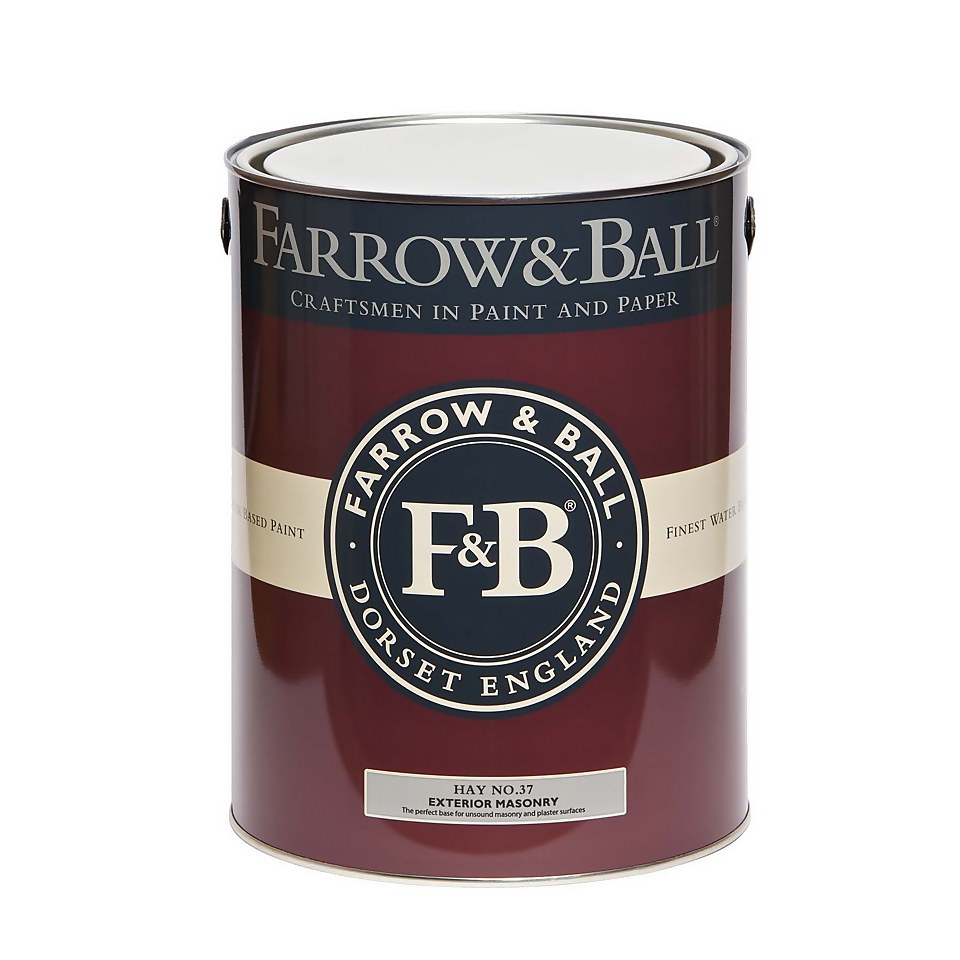 Farrow & Ball Exterior Masonry Hay No.37 - 5L