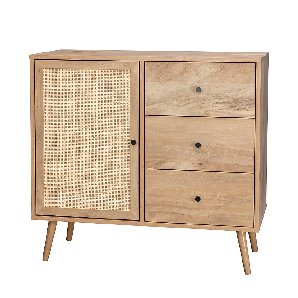 Kubu Rattan Small Sideboard