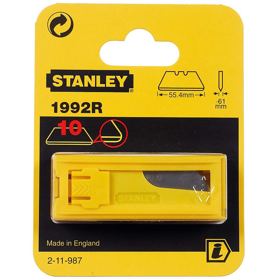 Stanley 1992 Round Nose Safety Blades