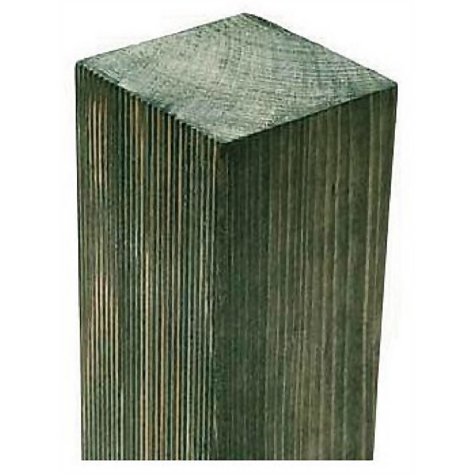 Forest Wooden Fence Post 1.5m (1500 x 75 x 75mm)