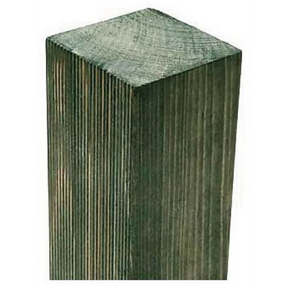 Forest Wooden Fence Post 2.4m (2400 x 75 x 75mm)