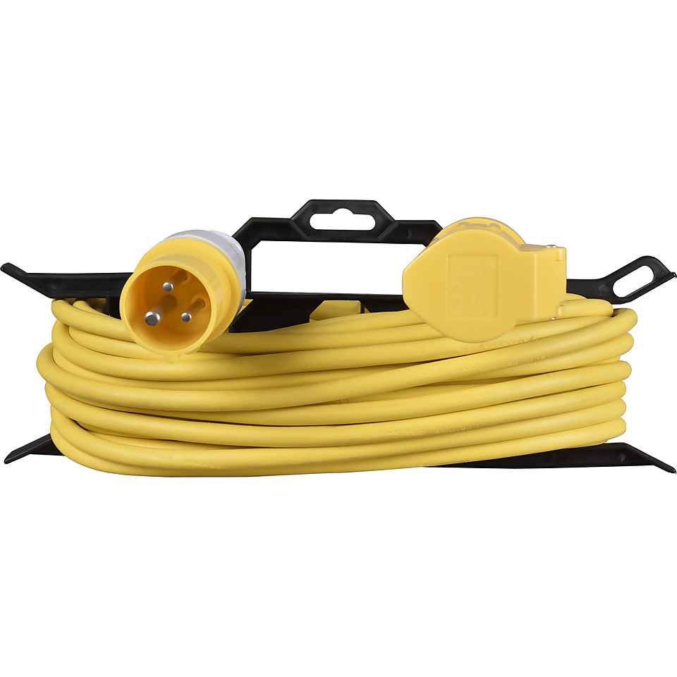 Masterplug 1 IP Rated Socket Heavy Duty Extension Lead with Cable