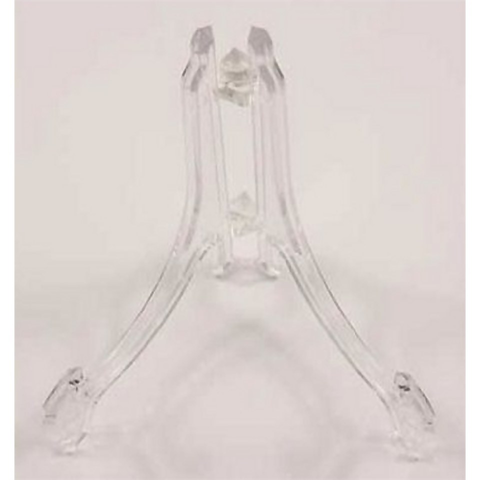 Plate Stand - Clear - 204mm