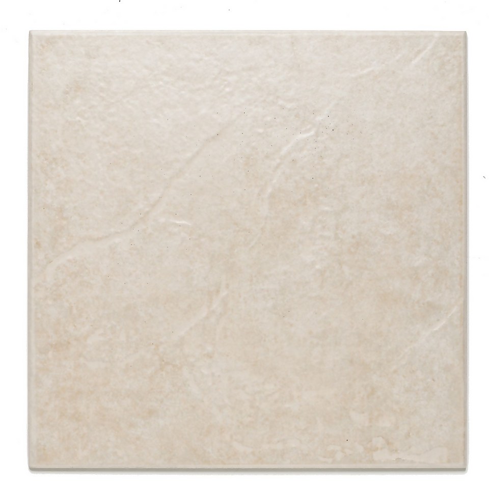 Cuba Cream Ceramic Wall & Floor Tile 330 x 330mm - 1sqm Pack