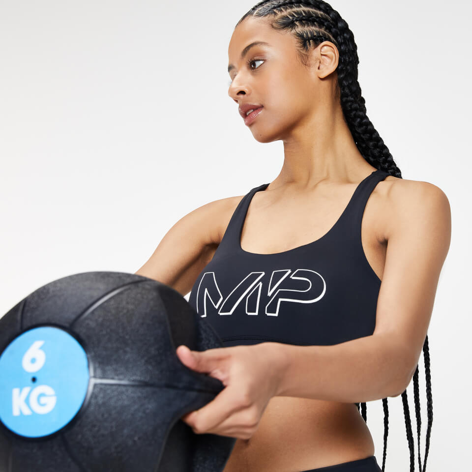 MP Women's Infinity Mark Training Sports Bra - Black