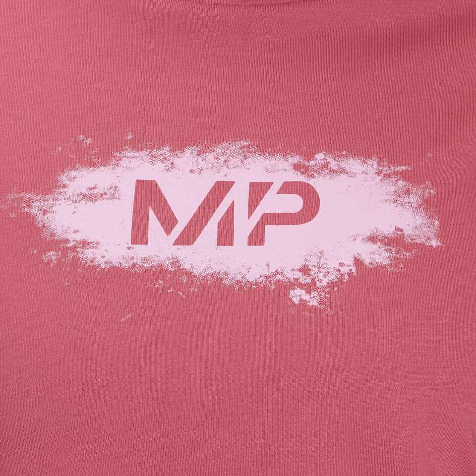 MP Women's Chalk Graphic Crop T-Shirt - Berry Pink