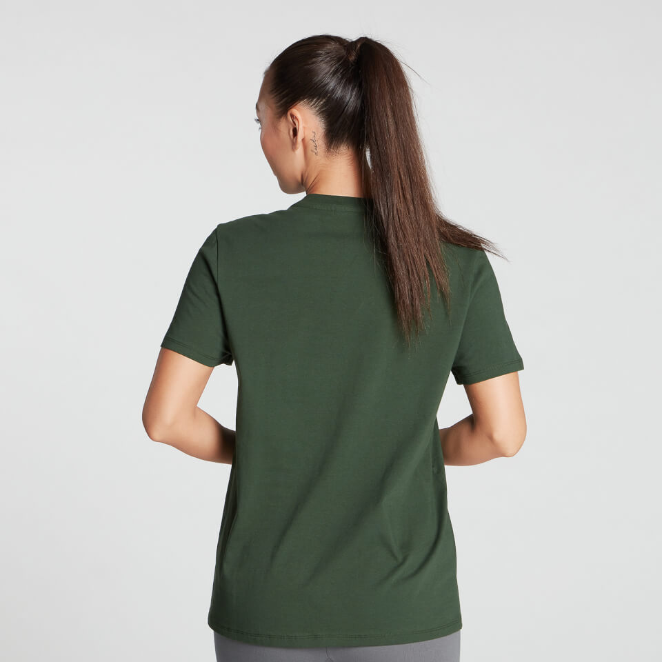 MP Women's Gradient Line Graphic T-Shirt - Dark Green