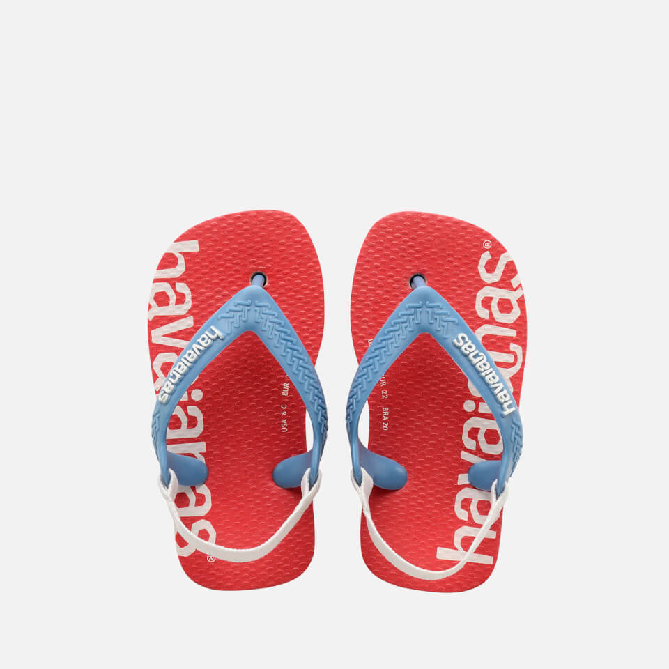 Havaianas Toddlers' Logomania Flip Flops - Ballet Rose - UK 6 Toddler