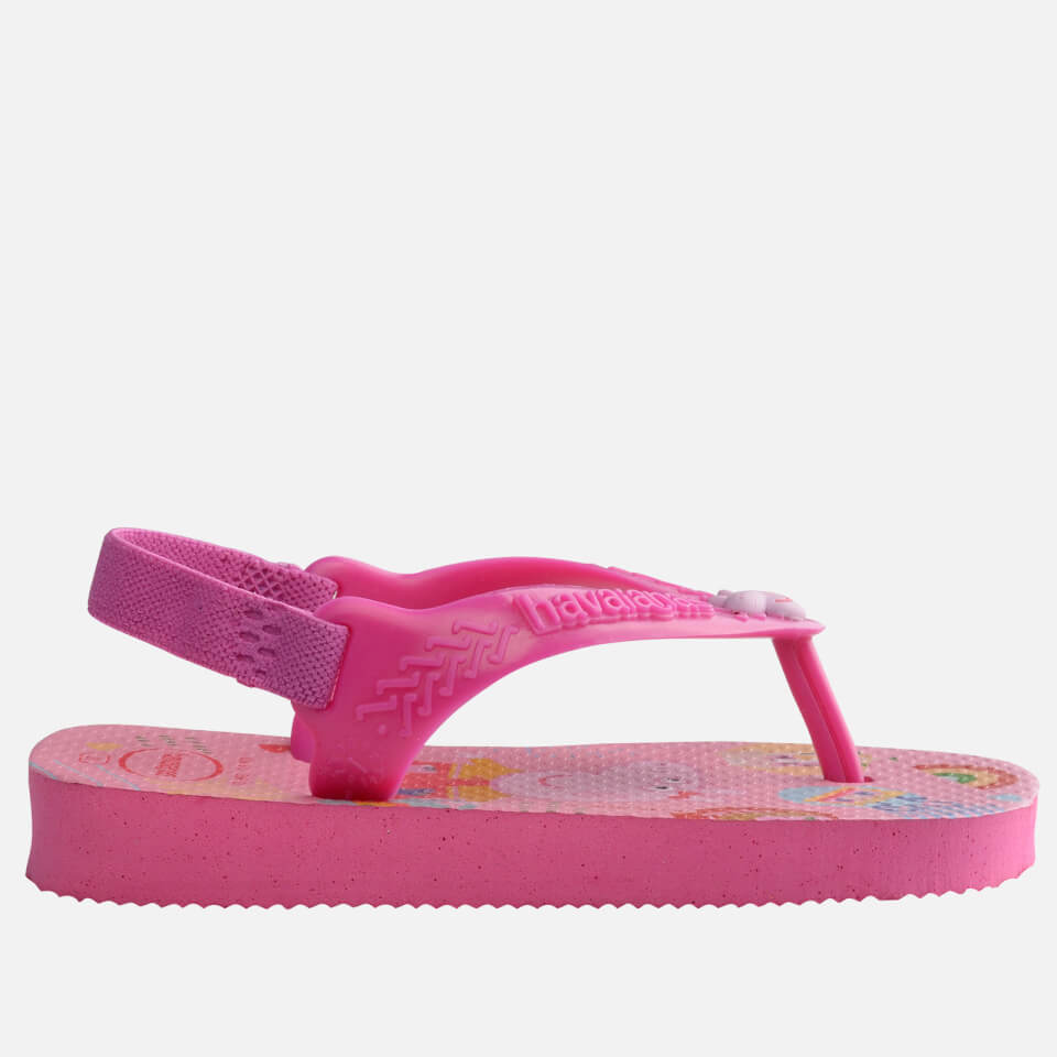 Havaianas Toddlers' Peppa Pig Flip Flops - Pink Flux
