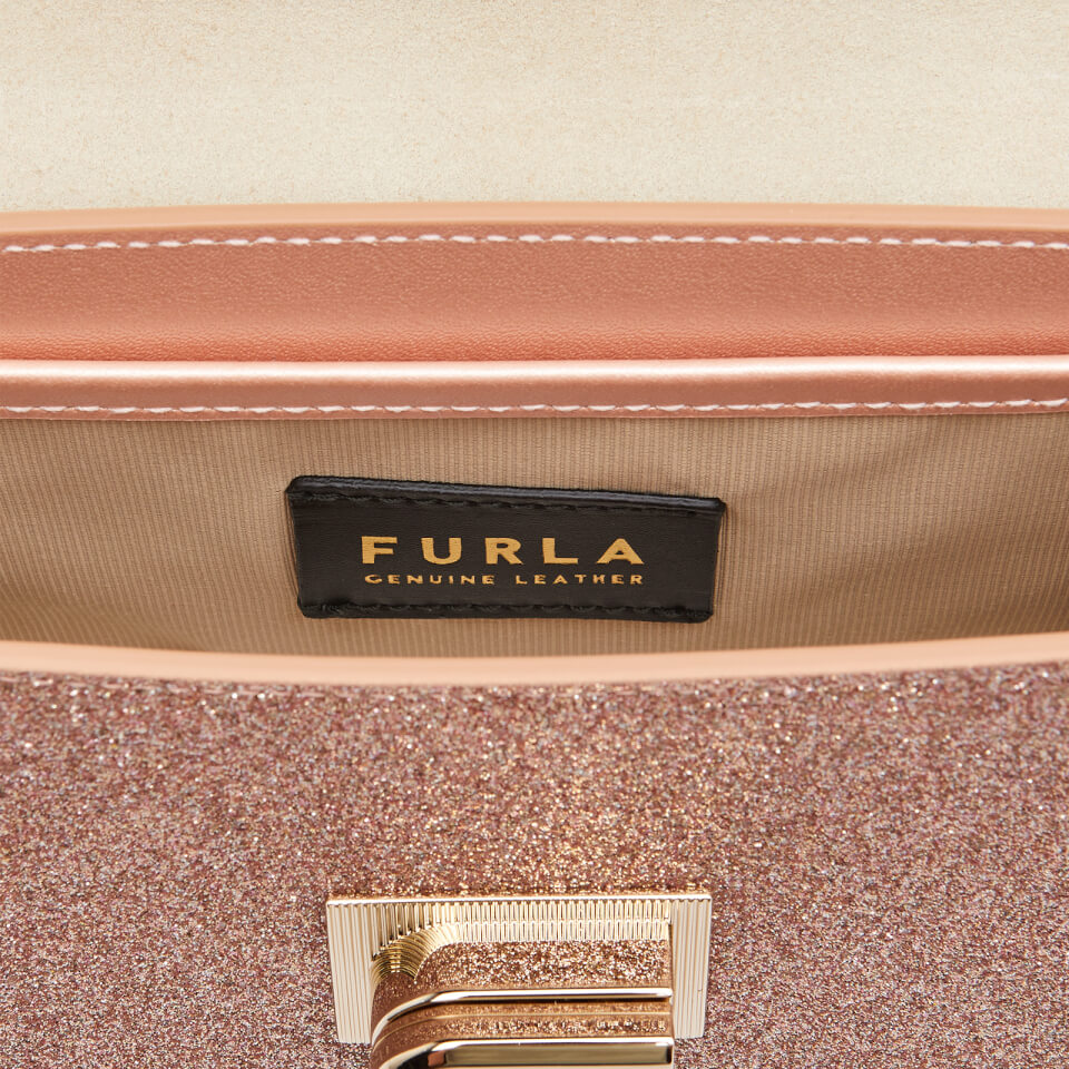 Furla Women's 1927 Mini Cross Body Bag 20 Microglitter - Carne