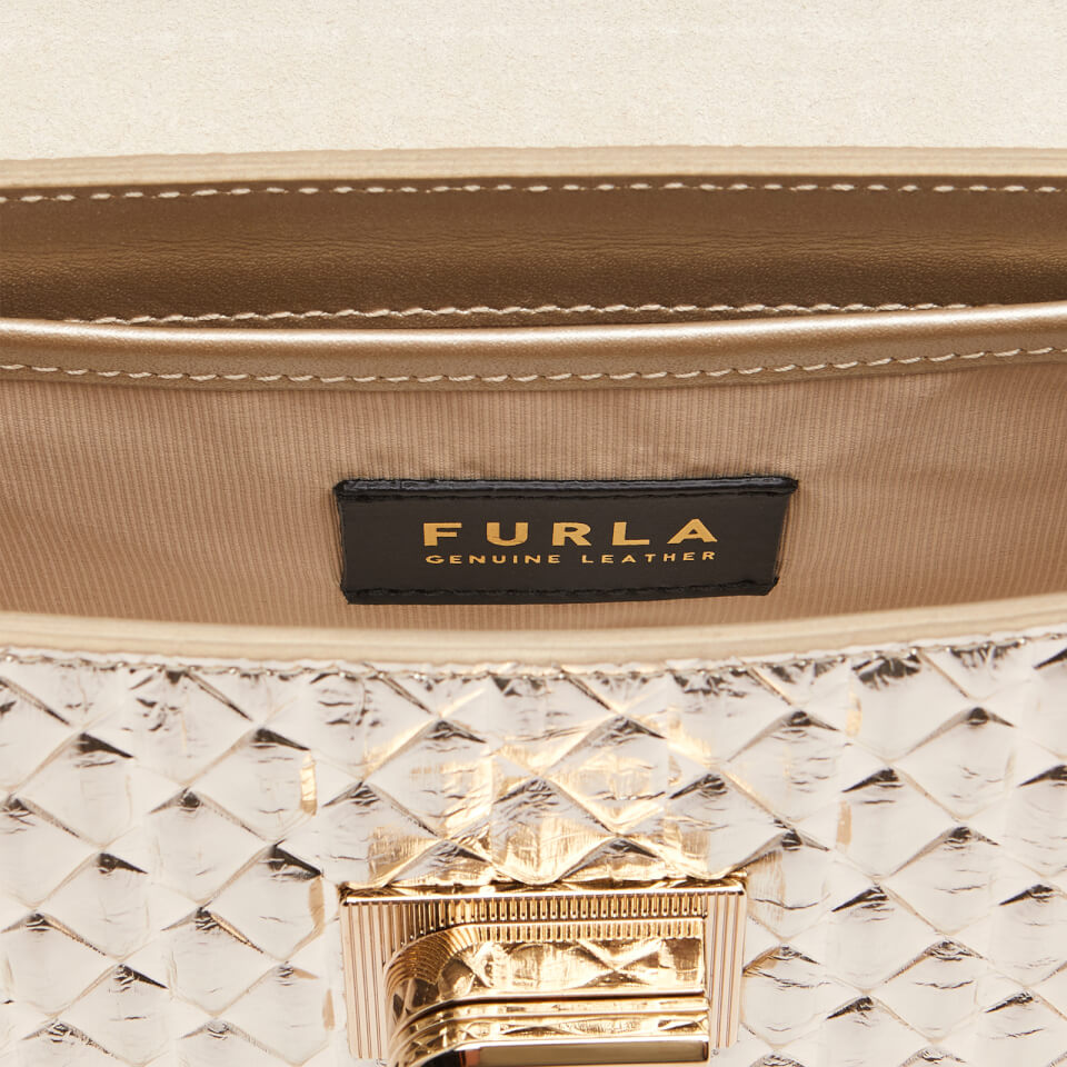 Furla Women's 1927 Mini Cross Body Bag 20 Metallic - Gold