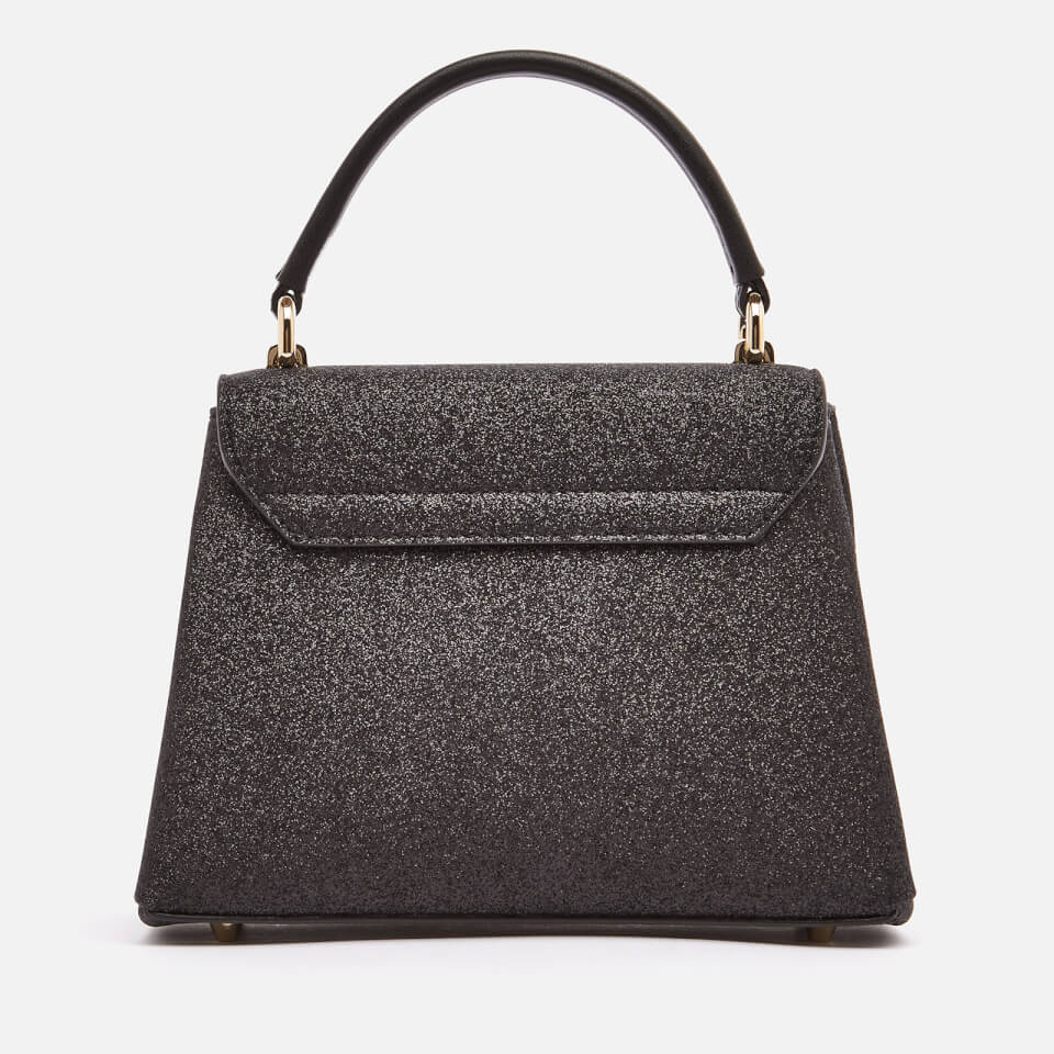 Furla Women's 1927 Mini Top Handle Microglitter - Black