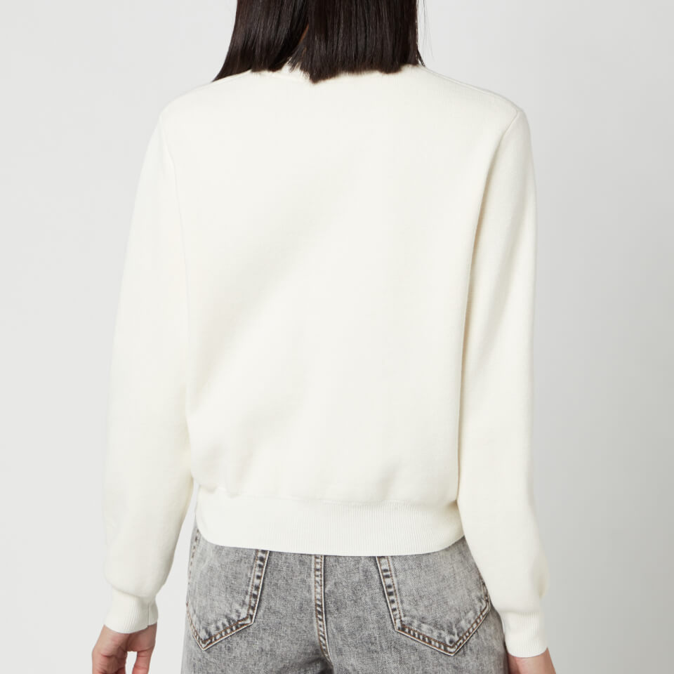 Bella Freud Women s Honey Pie Jumper Merino Wool Ivory