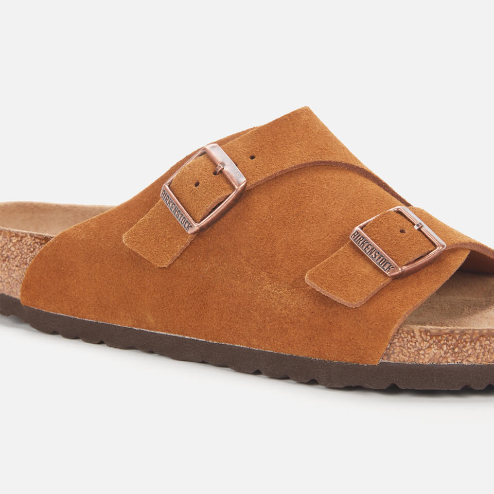 靴 BIRKENSTOCK ZURICH Mink 40 Birkenstock Zürich Suede Leather Mink FINAL SALE