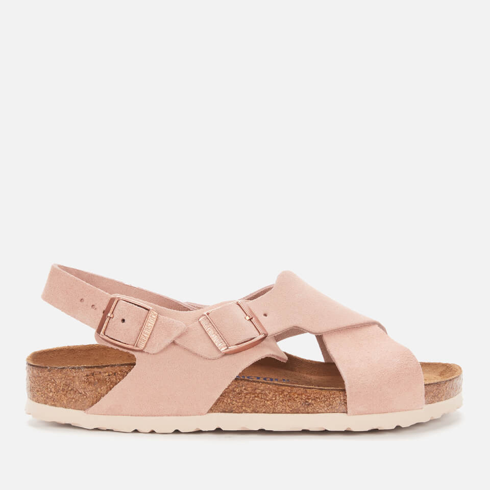 Birkenstock Women s Tulum Sfb Suede Cross Front Sandals Light Rose EU 36 UK 3.5 Allsole