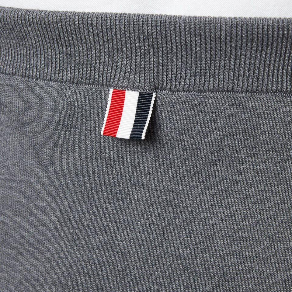 Thom Browne Women's Double Face Pencil Skirt with Rwb Bow