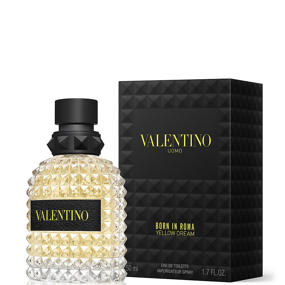 Valentino Born in Roma Uomo Yellow Dream Eau de Toilette for Him 50ml