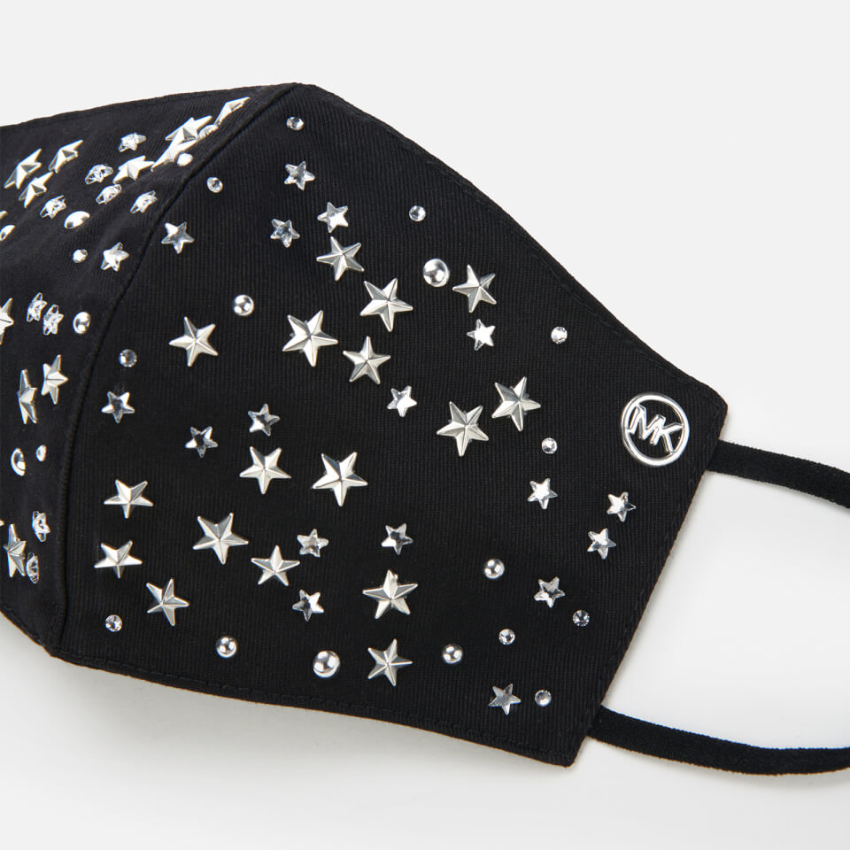 MICHAEL Michael Kors Women's Scatter Star Mask - Black/Silver