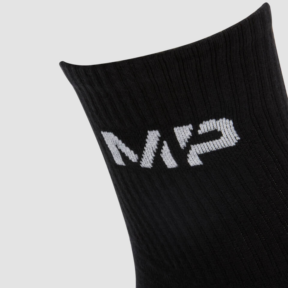 MP Men's Crew Socks (3 Pack) - Black